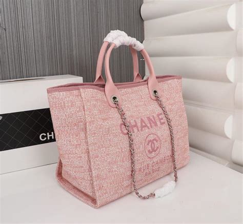 fake chanel beach tote